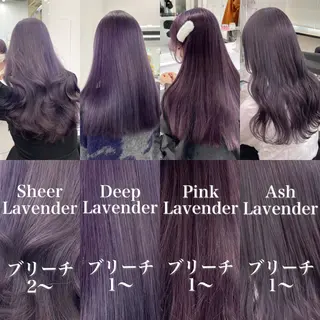 セミロング カラー ヘアアレンジ 【公式】DISCO銀 座🪩トレンド🪽のヘアスタイル