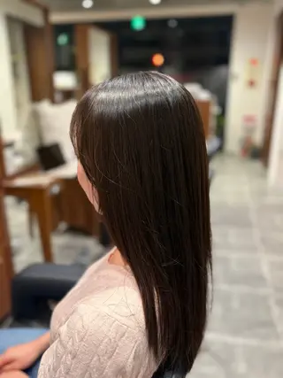 ロング 阪間 遼平のヘアスタイル