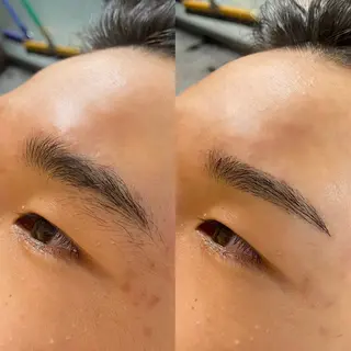 メンズ アイブロウ よしざわ あゆうのヘアスタイル