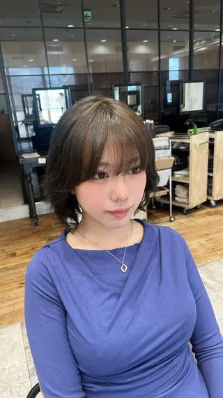 ショート カラー アレンジ/艶カラー 銀座🌼さきえのヘアスタイル