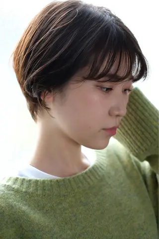 ショート 河田 日和のヘアスタイル