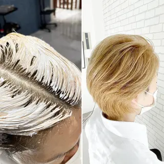 ショート AMITYメンズ特化 ASUMIのヘアスタイル