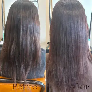ロング 横 田のヘアスタイル