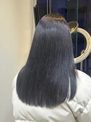 セミロング カラー ナチュラル大人っぽい スタイル MAORIのヘアスタイル