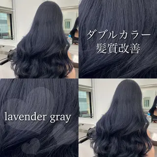 セミロング カラー ブリーチなし特化 美容師💖SAE💖のヘアスタイル