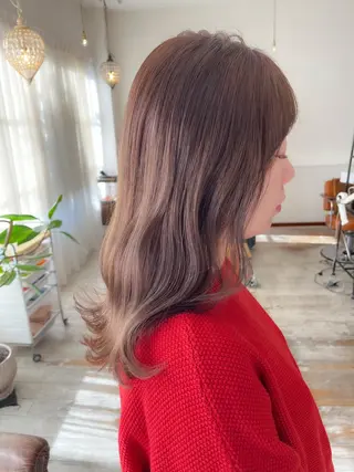 セミロング SET-UP北長瀬 Yurukiのヘアスタイル