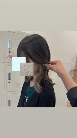 ロング カラー 淡い暖色カラー🩰 girly ♡ ノアのヘアスタイル