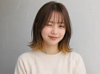 ミディアム 田中 巧のヘアスタイル