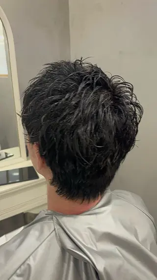 ショート パーマ メンズ Success ショウヘイのヘアスタイル