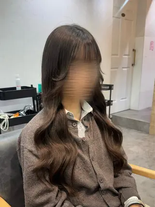 ロング カラー ヘアアレンジ 髪質改善縮毛矯正/ エクステ/ひふみ🌛のヘアスタイル