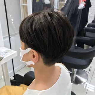 ショート カラー 【暖色カラー特化】 中山由梨のヘアスタイル
