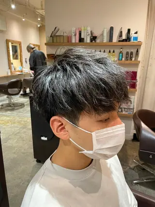 メンズ 優真/難波で 1番パーマが上手いのヘアスタイル
