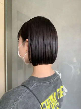ショート カラー 【髪質改善🌿】木本 志歩のヘアスタイル