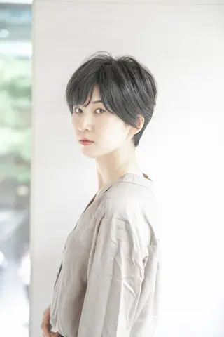 ショート 似合わせカット 銀座/アライ カズヤのヘアスタイル