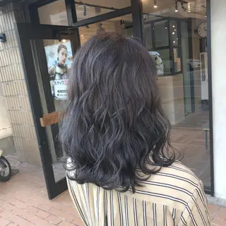 ミディアム カラー lafithhair ruu.南本庄のヘアスタイル