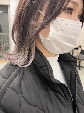 カラー ブリーチダブルカラー 【koide】のヘアスタイル