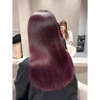 ロング カラー miyu /トレンド カラー×艶髪のヘアスタイル