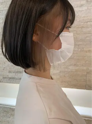 ショート カラー ✄折橋 彩花🐶🍑のヘアスタイル