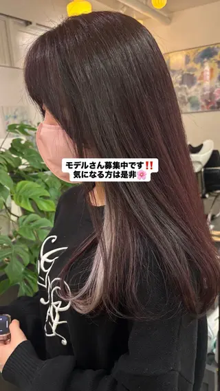 ロング ooitヨシダ ミナミのヘアスタイル