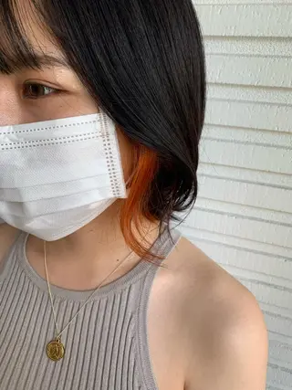 ショート 🪿透明感/艶カラー ﾜﾀﾅﾍﾞｱｵｲのヘアスタイル