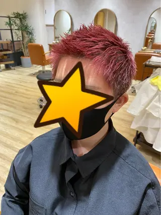 ショート メンズ 田中 美沙希のヘアスタイル
