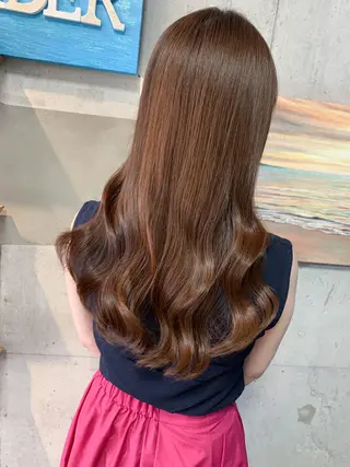 ロング カラー Beach 代表 KENTAのヘアスタイル