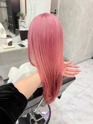 ロング カラー 🌺ハイトーン🌺 矢葺 なぎさ🌺🌺のヘアスタイル