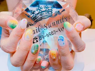 ネイル 長さだし専門店 M2 rikaのネイルデザイン