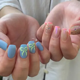 ネイル Aki ୨୧のネイルデザイン