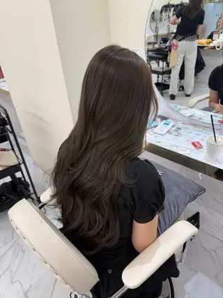 カラー 韓国ヘア🇰🇷艶 カラー/sakuraのヘアスタイル