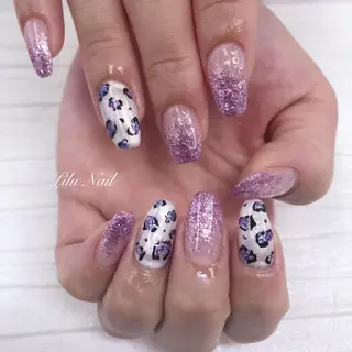 ネイル モチの良さ◉ フィルインネイル♡のネイルデザイン