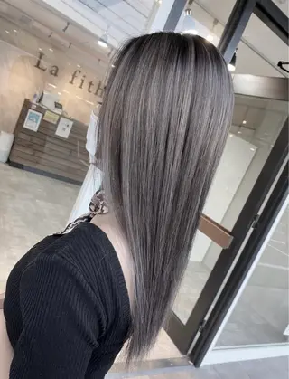 ロング カラー Lafithhair lov. 福山駅家店のヘアスタイル