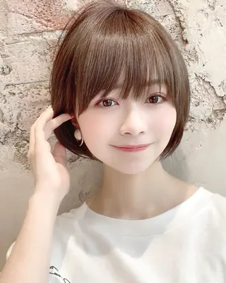 ショート 新宿　ショート・ボブ カットモデル募集のヘアスタイル
