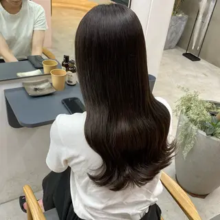 ロング カラー まつ毛パーマ/ ゆうかのマツエク・マツパデザイン