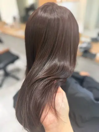 ロング カラー 透け感color/ SUのヘアスタイル