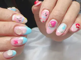 ネイル Cherie PINKのネイルデザイン