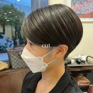 ショート 佐藤 瑚碧のヘアスタイル