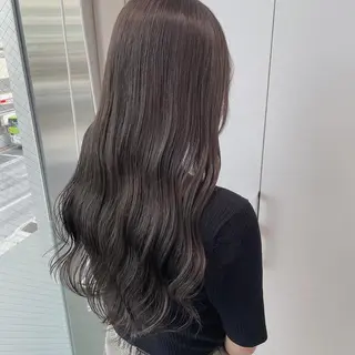 セミロング カラー ヘアアレンジ ダブルカラー｜ なおき｜池袋美容師のヘアスタイル