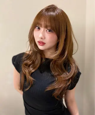 セミロング 藤社 烈のヘアスタイル