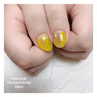 ミディアム ネイル 🐾enen style 🐾のネイルデザイン