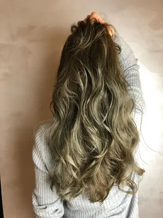 ロング カラー 清水　仰士 ROW町田のヘアスタイル