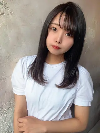 セミロング 名古屋で1番ボブが上 手い美容師/杉原碧仁のヘアスタイル