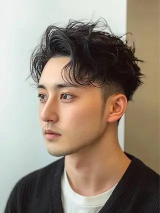 ショート メンズ 美髪カラー🦋韓国風 カット🤍/マナミのヘアスタイル