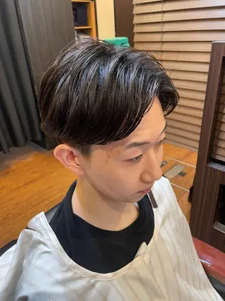 ショート パーマ メンズ 【メンズ限定】三浦 正弘【深夜0時〜◎】のヘアスタイル