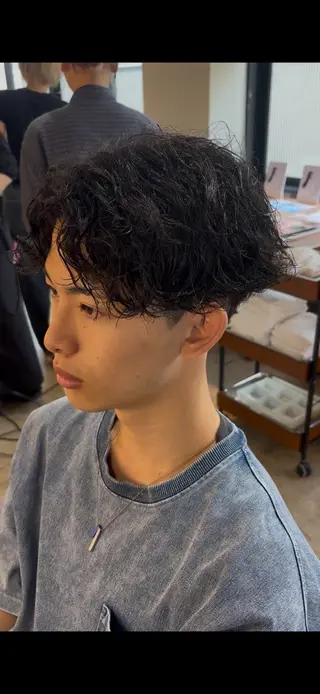 メンズ 🌀メンズパーマ🌀 平川海夢のヘアスタイル
