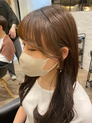 ロング フレンチボブパーマ Yuukiのヘアスタイル