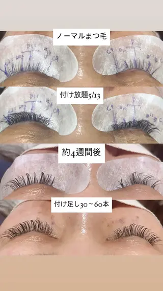 マツエク・マツパ 【氷川町】 salon 妃俐のマツエク・マツパデザイン