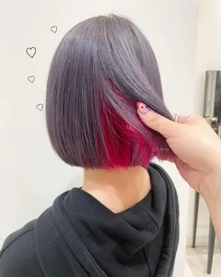 ミディアム カラー 新宿駅近♡個室 ♡関口三都季🌜のヘアスタイル