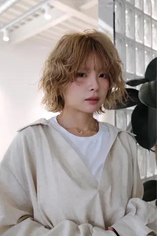 ショート らん カラーモデル募集中のヘアスタイル