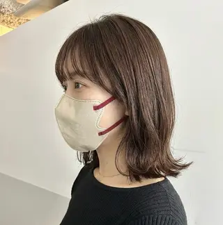 ミディアム カラー 小林 佳祐のヘアスタイル